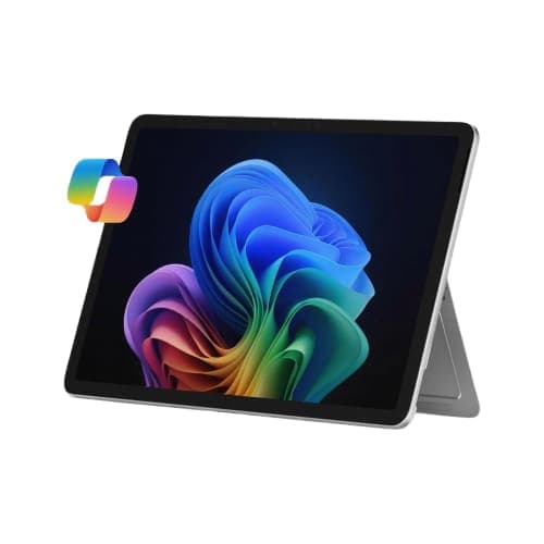 Microsoft - Surface Pro - Copilot+ PC - 12- Snapdragon X Plus 8 Core - 16GB RAM - 256GB UFS - Device + Keyboard Bundle - Platinum New