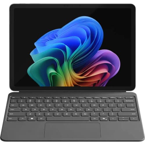 Microsoft - Surface Pro - Copilot+ PC - 12- Snapdragon X Plus 8 Core - 16GB RAM - 256GB UFS - Device + Keyboard Bundle - Platinum New