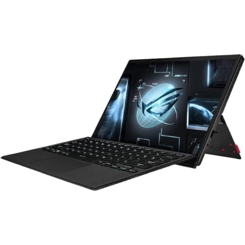 Asus ROG Flow Z13 (model GZ301ZC-PS73) 13.4-inch detachable 2-in-1 gaming tablet Intel Core i7-12700H CPU, 16GB LPDDR5 RAM, and a 512GB PCIe SSD, NVIDIA GeForce RTX 3050ti 4GB -120Hz WUXGA touchscreen - Stylus Pen -RGB Keyboard