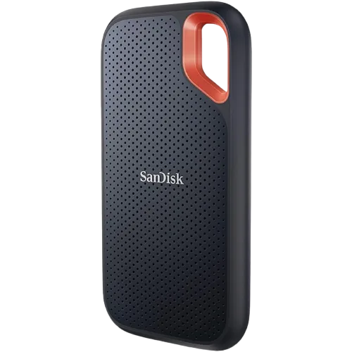 هارد خارجي SSD نوع سانديسك حجم 2 تيرابايت سرعة نقل 1050MB/s