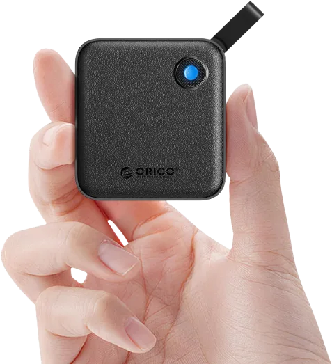 هارد خارجي SSD نوع اوريكو حجم 256 كيكا بايت سرعة النقل  460Mb/s 560Mb/s 