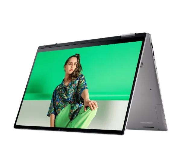 لابتوب Dell Inspiron 16 7620 2-in-1 بشاشة 16.1 بوصة، مزود بمعالج Intel Core i7-1260P، وذاكرة 8 جيجابايت DDR4 RAM، وتخزين 512 جيجابايت NVMe SSD.