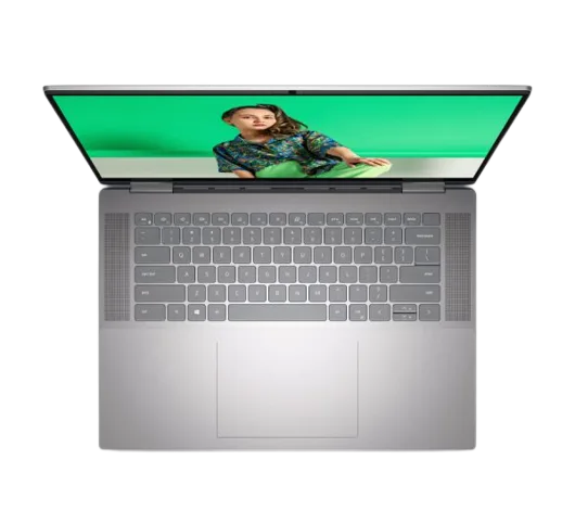 لابتوب Dell Inspiron 16 7620 2-in-1 بشاشة 16.1 بوصة، مزود بمعالج Intel Core i7-1260P، وذاكرة 8 جيجابايت DDR4 RAM، وتخزين 512 جيجابايت NVMe SSD.
