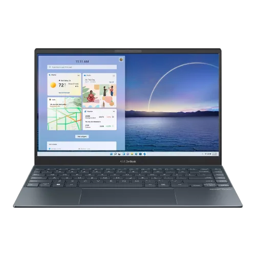 لابتوب ASUS ZenBook UX325E بشاشة 13.3 بوصة FHD، معالج Intel Core i7-1165G7 بسرعة 2.80GHz، ذاكرة 8GB RAM، وحدة تخزين SSD سعة 512GB.